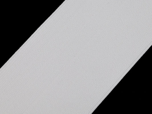Bild von flachem Gummiband 8 cm – schwarz, online erhältlich bei Šarlotes audumi