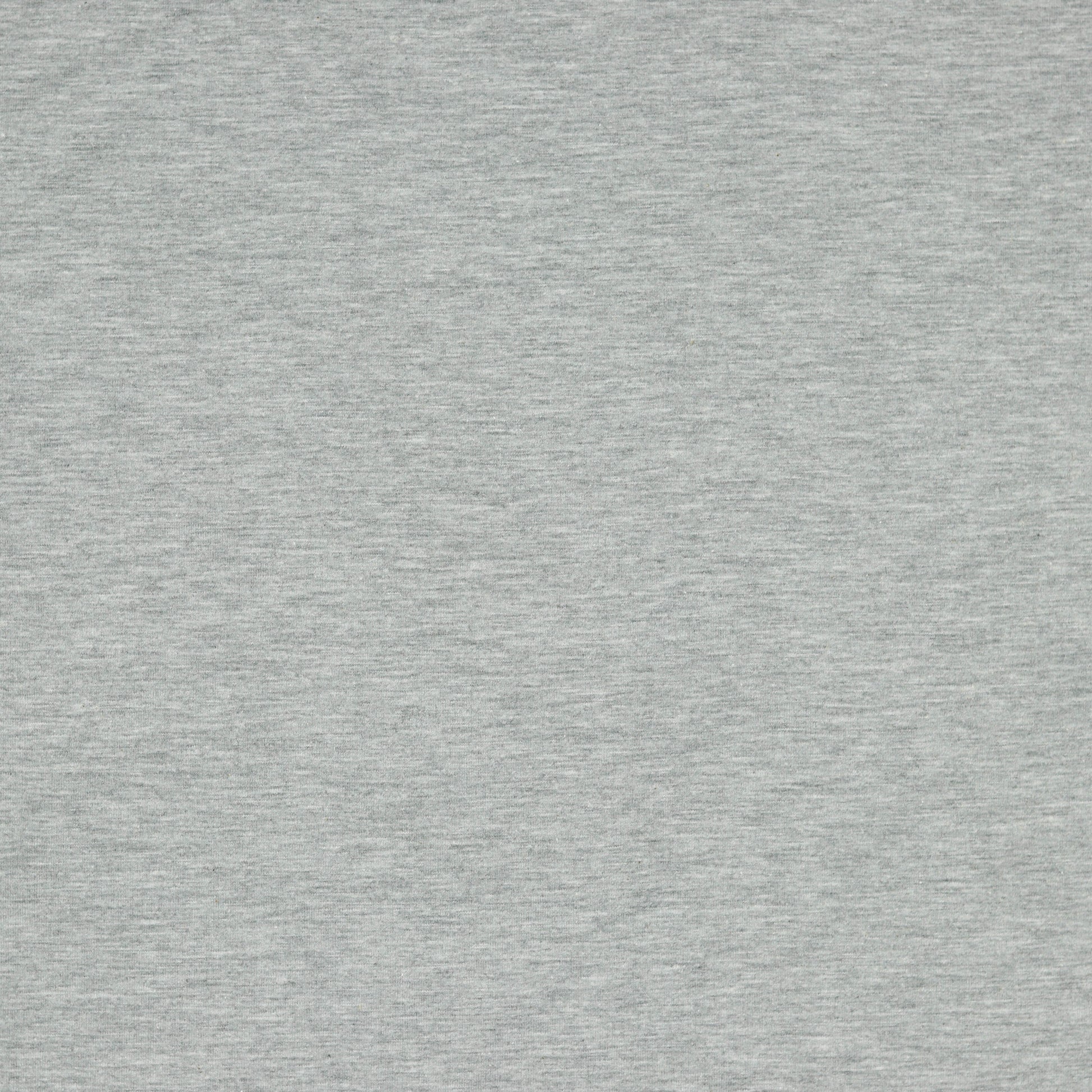 Jersey de coton fin - gris chiné 215 g/m²