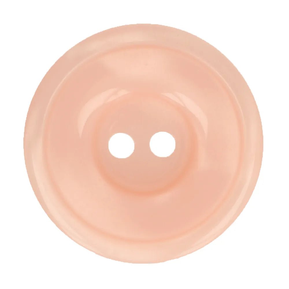 Plastic Italian buttons 17.5 mm - salmon pink