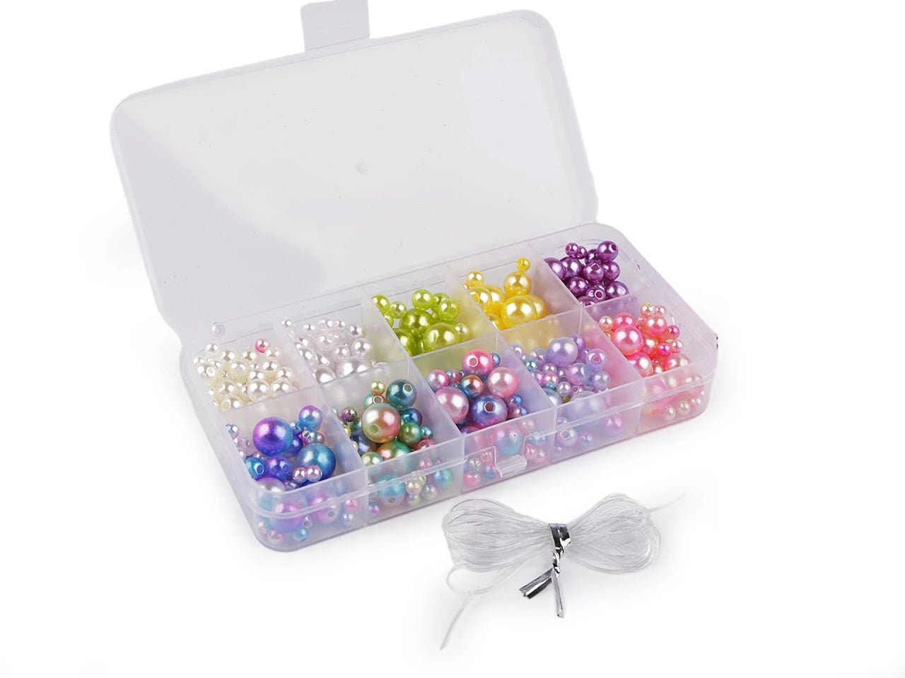 Plastic bead set