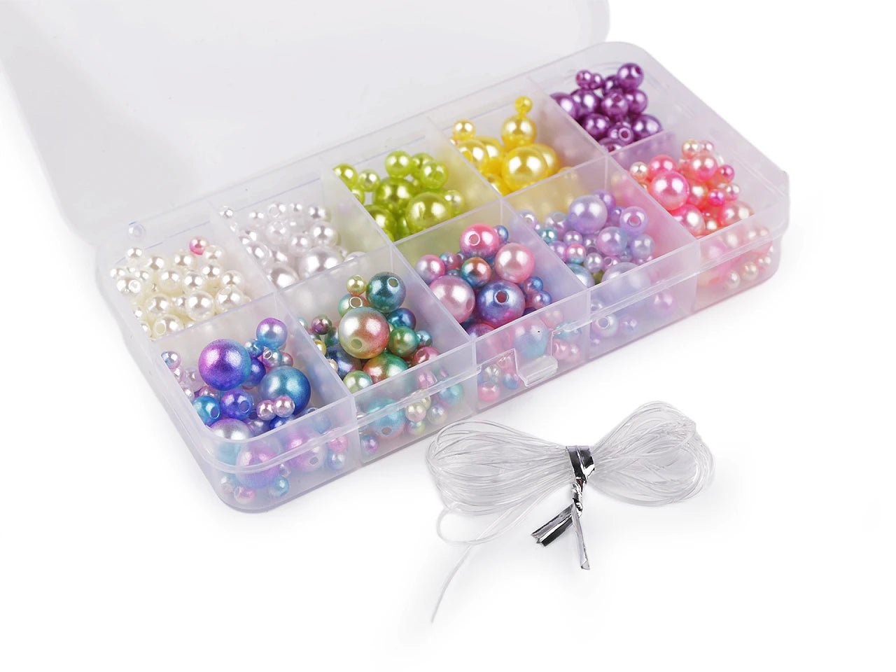 Plastic bead set