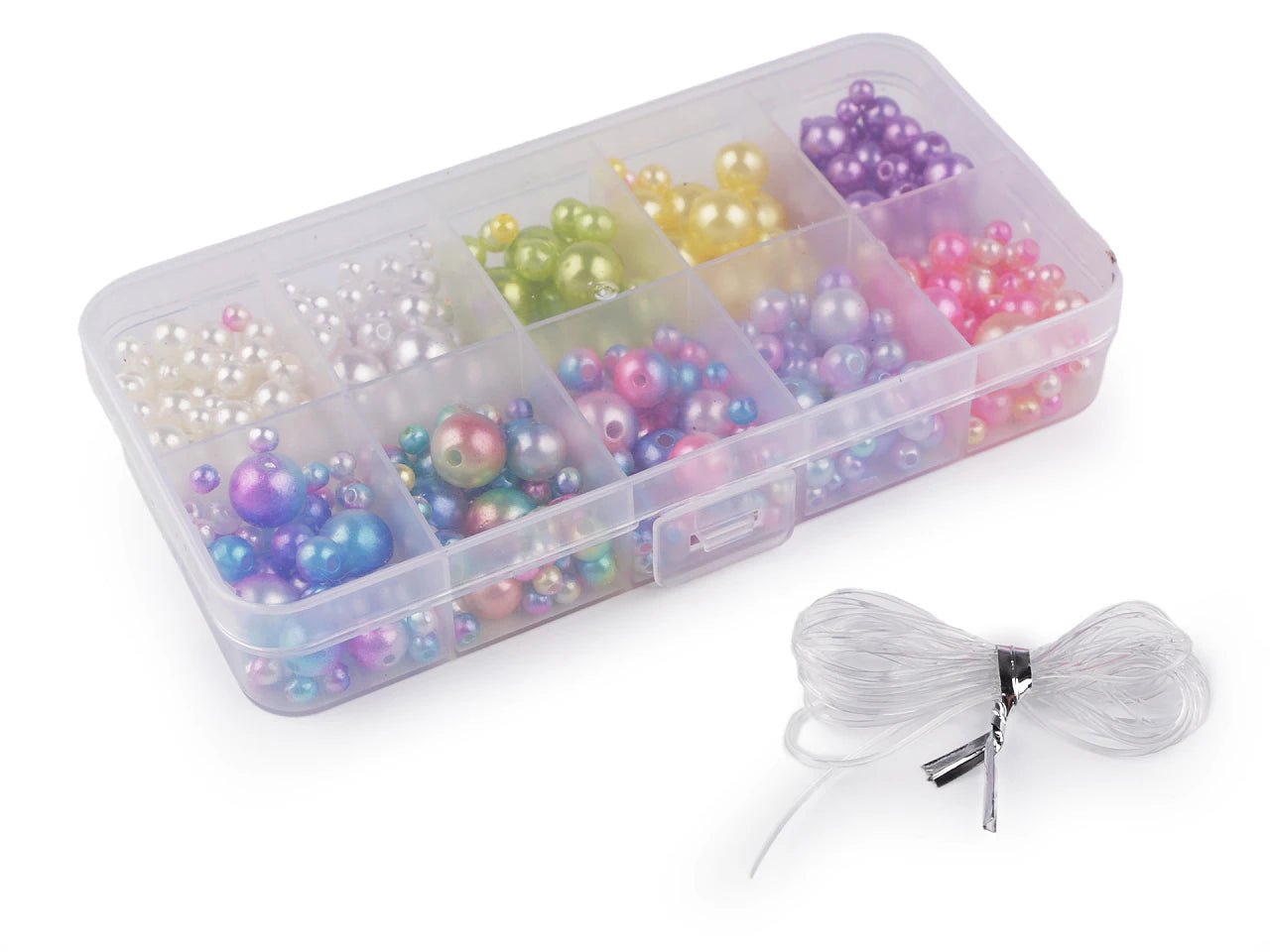 Plastic bead set