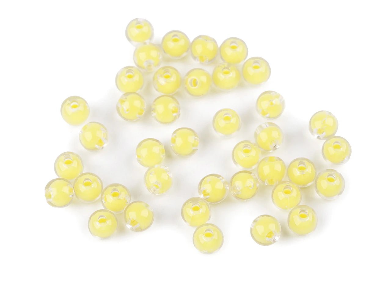 Plastic beads Ø8 mm 10 g| various shades