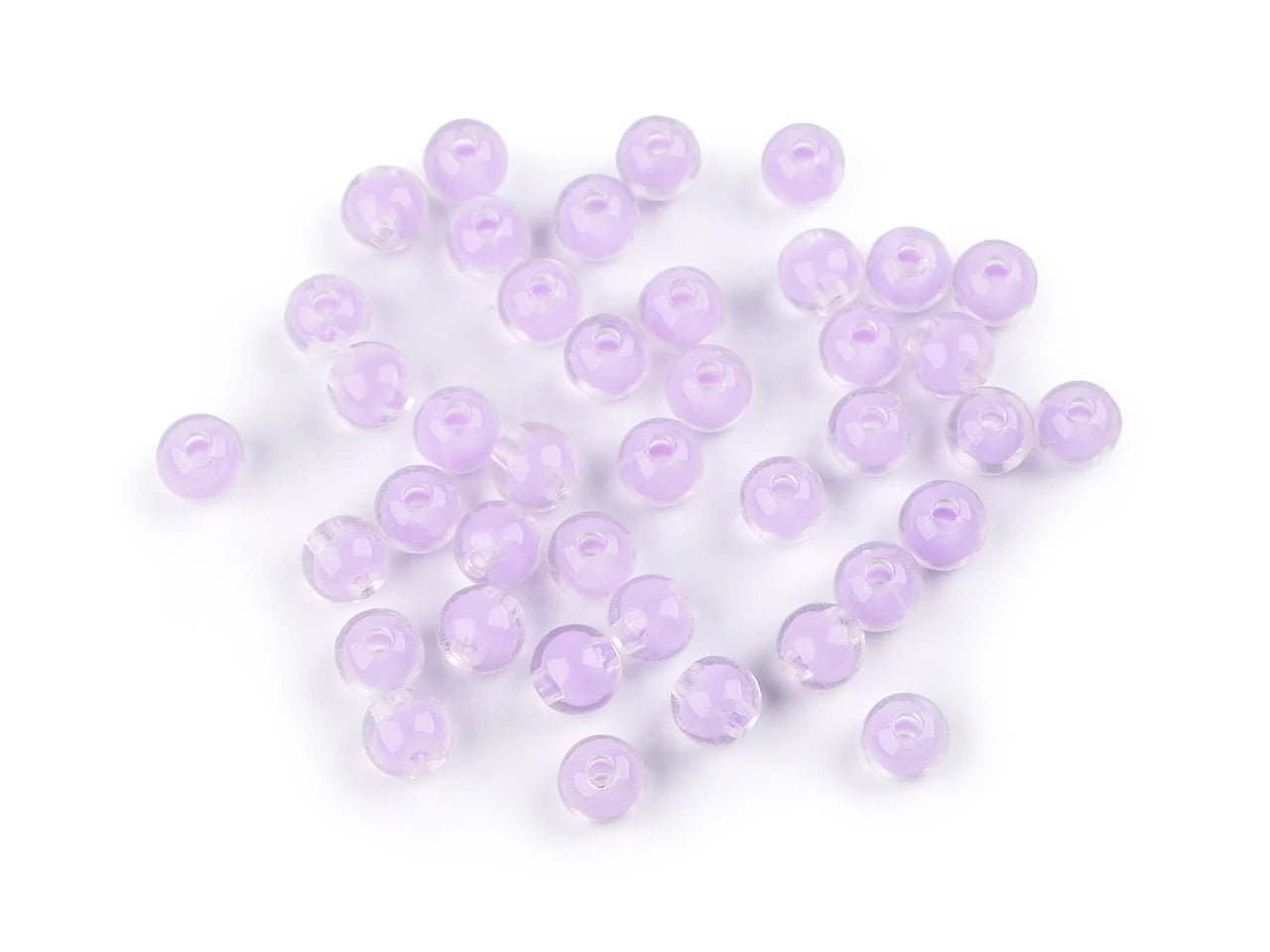 Plastic beads Ø8 mm 10 g| assorted colors