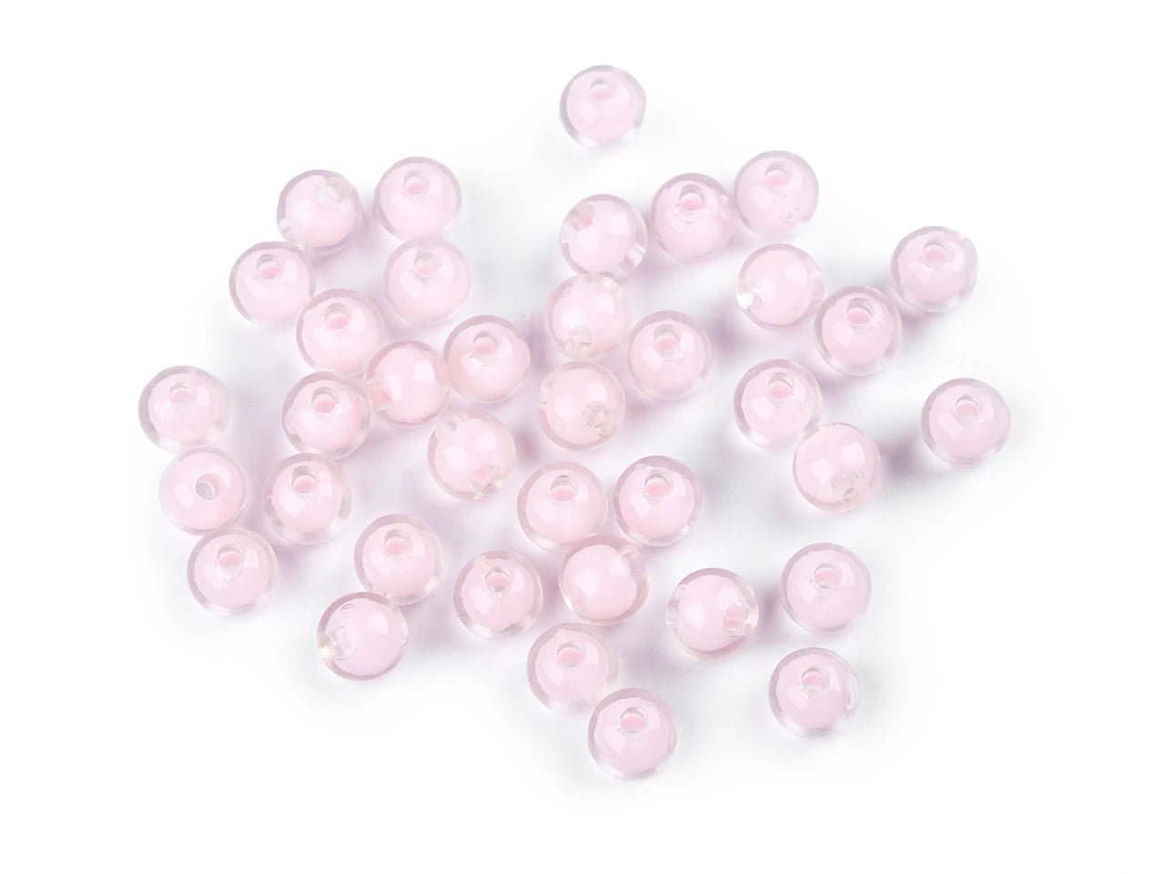 Plastik beads Ø8 mm 10 g| assorted shades