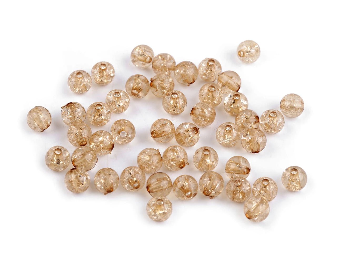 Plastic beads Ø8 mm 30 g| assorted colors