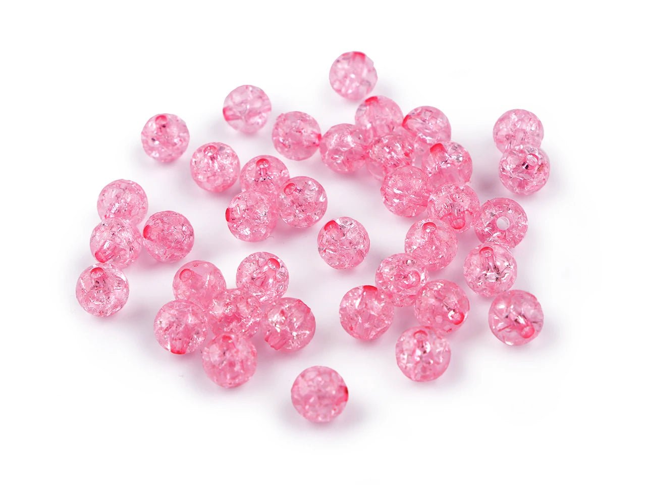 Plastic beads Ø8 mm 30 g| various shades