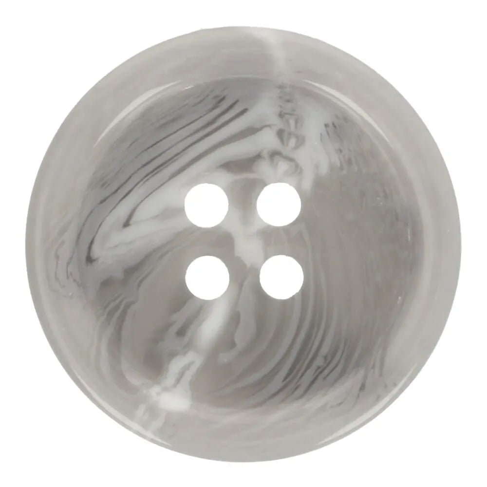 Boutons en plastique 16 mm - gris