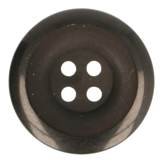 Plastic buttons 17.5 mm - black