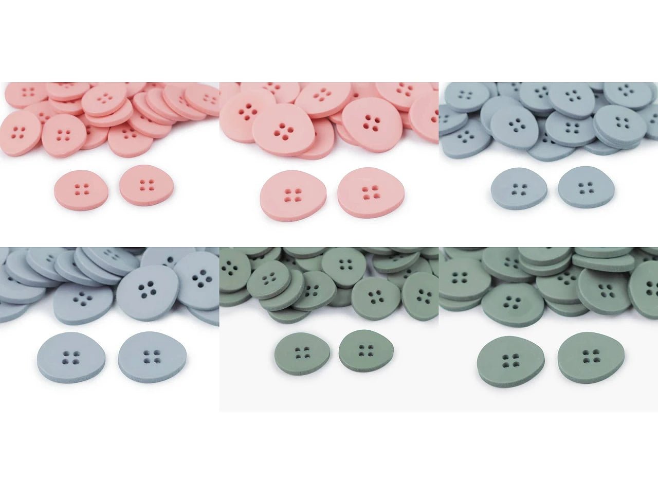 Image avec boutons en plastique de 20 mm|teintes variées – disponible chez Šarlotes audumi
