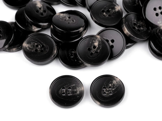 alt
Plastic buttons 22 mm - dark brown with a beige accent