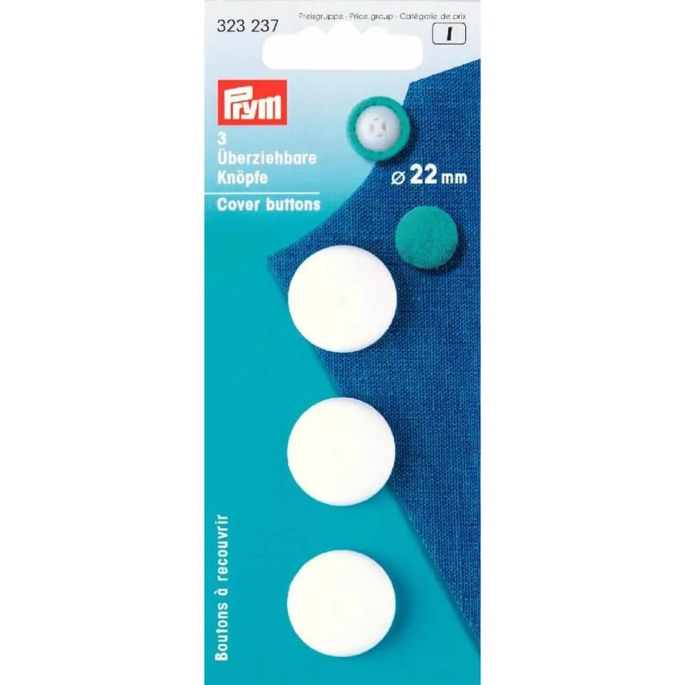 alt
Plastic self-cover buttons Prym| Ø 22 mm