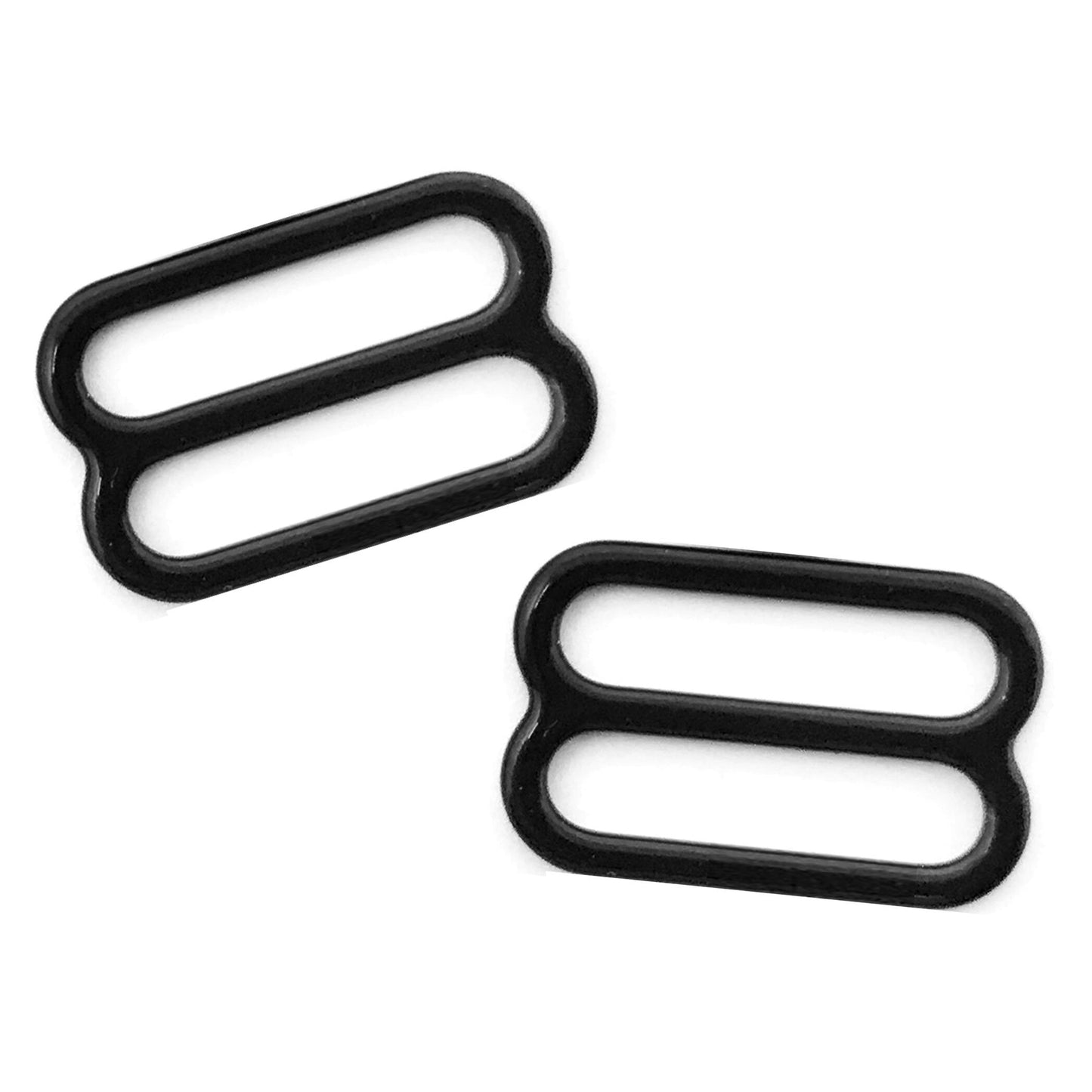 Régleur en plastique pour corde à linge 16 mm - noir (lot de 10 pièces)