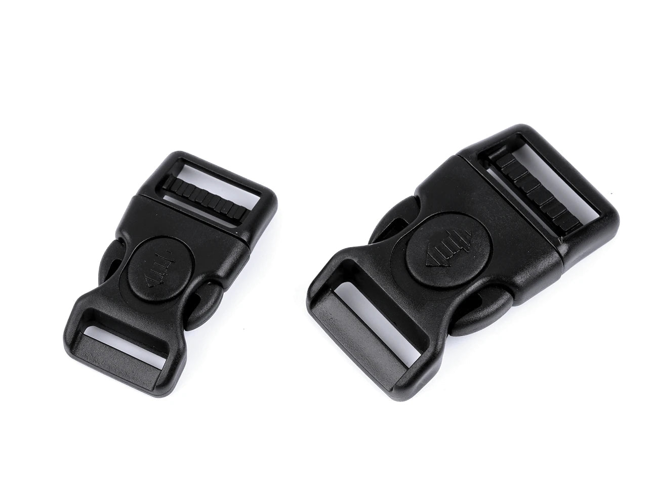Boucle-connexion en plastique - résistante au gel 25 mm - noire (lot de 10 pcs.)