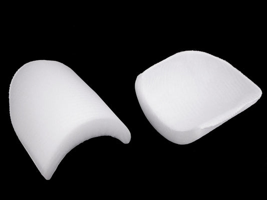 Épaulettes 25 mm - blanches (paire)
