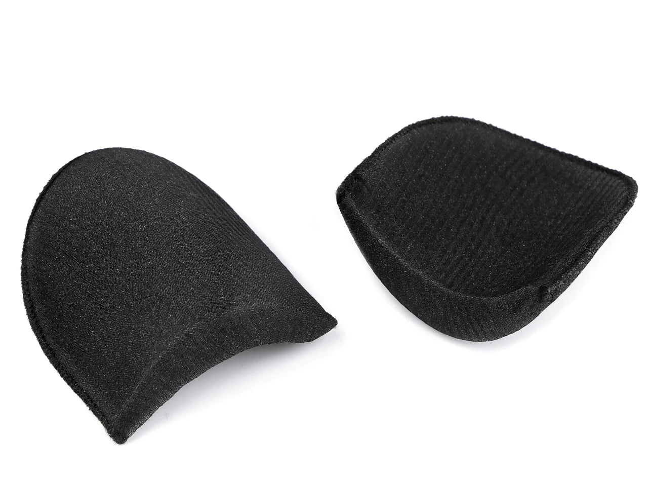 Épaulières rembourrées 25 mm noires (paire)