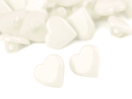 Shank buttons 15 mm - cream-colored