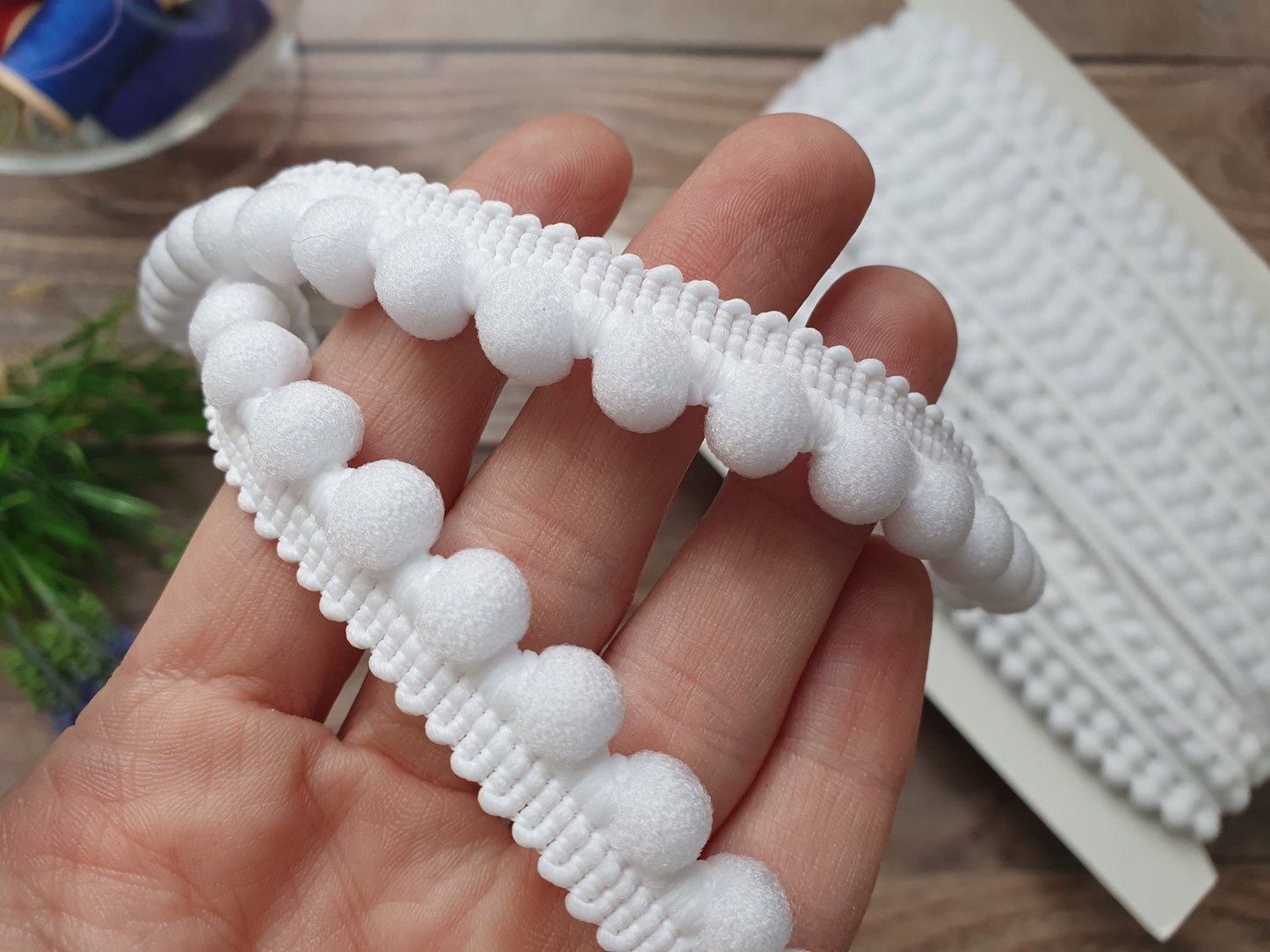 alt
Ruban Pom Pom - blanc 12 mm (25 m)