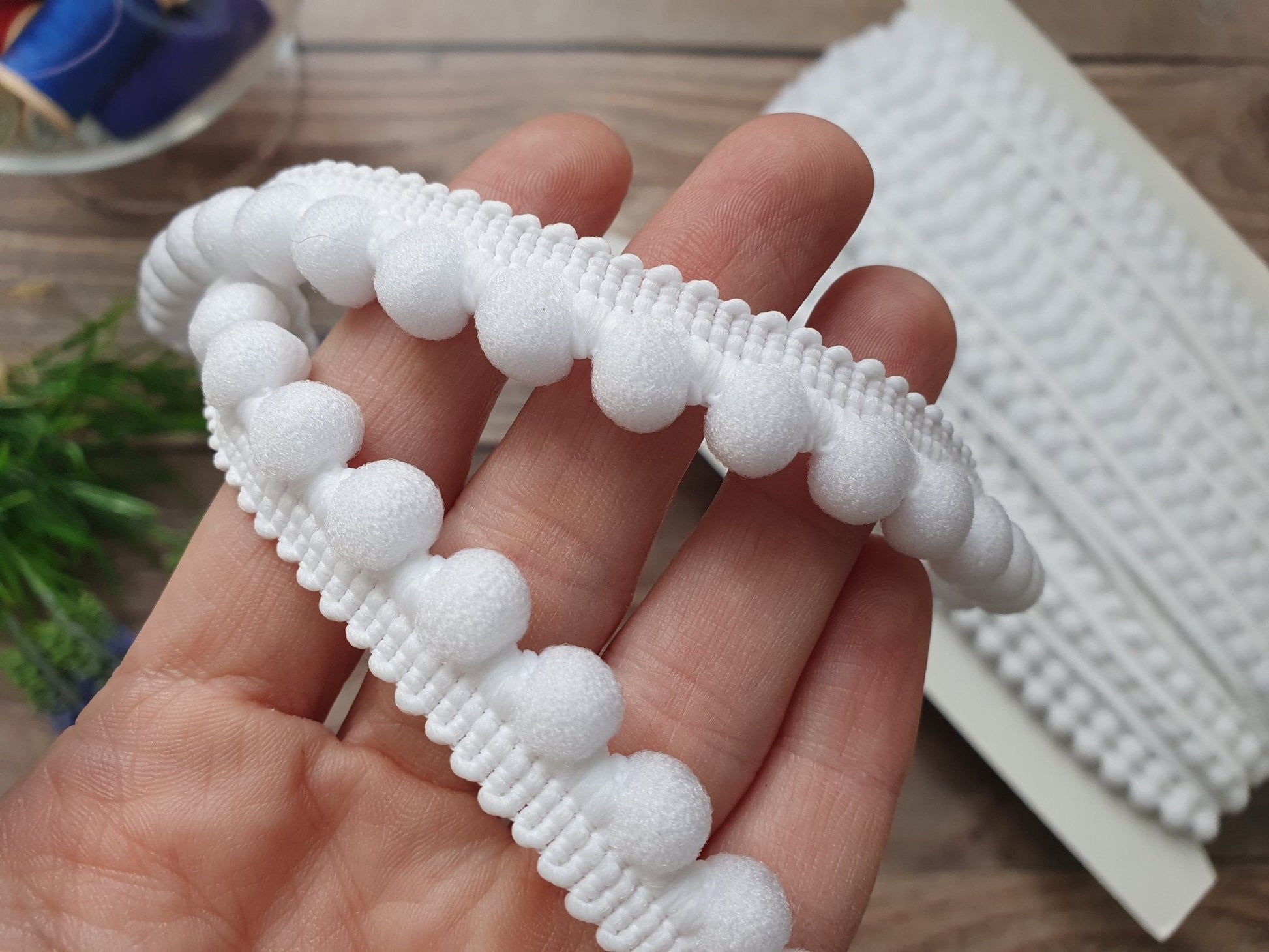 alt
Ruban Pom Pom - blanc 12 mm (25 m)
