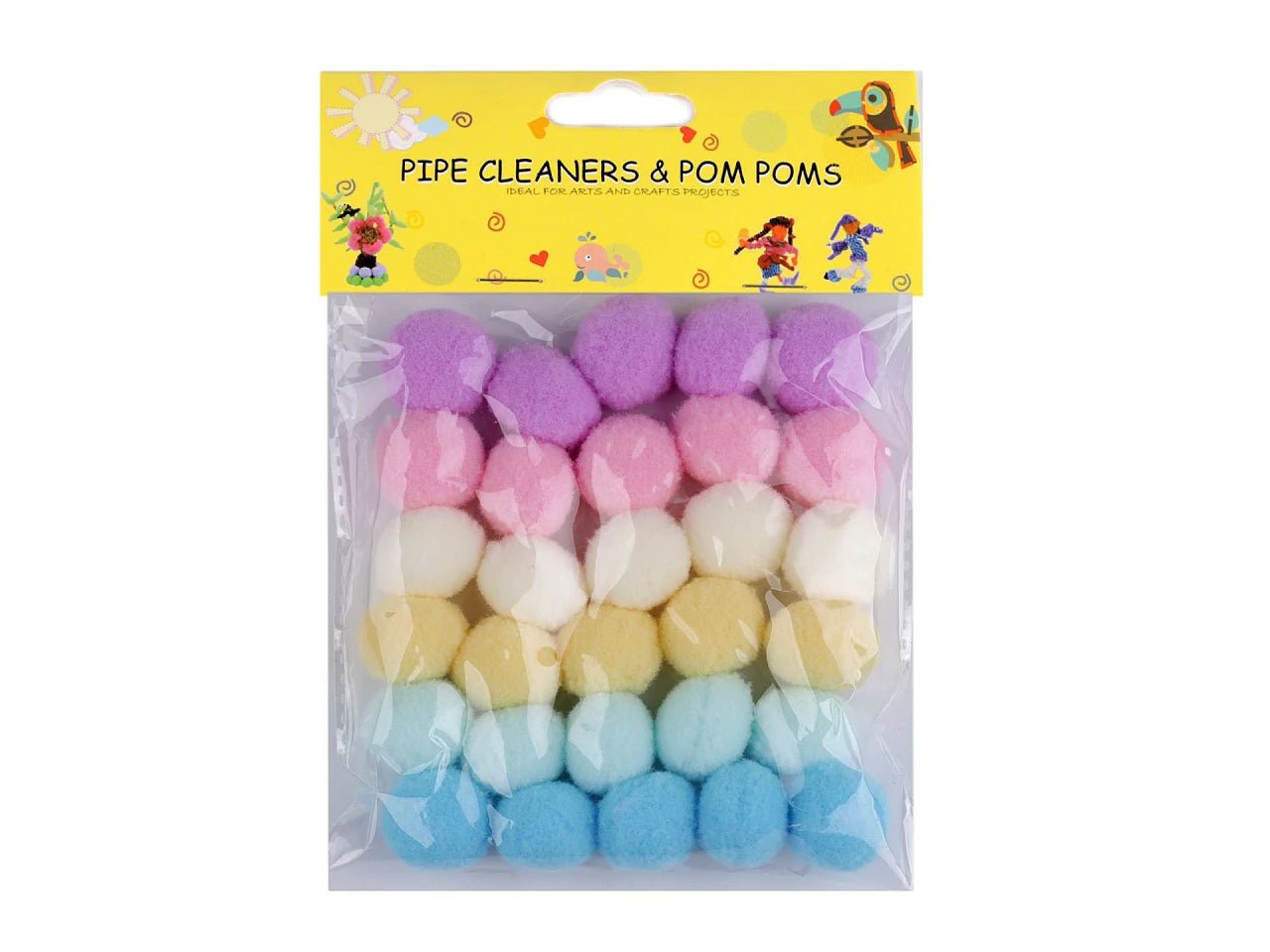 Kit de pompons Ø20 mm | 30 pièces | variantes de différentes couleurs
