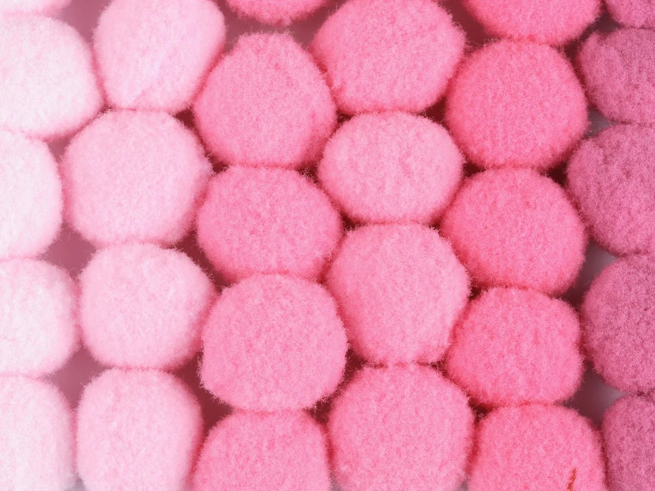 Set de pompons Ø20 mm | 30 pièces | coloris assortis