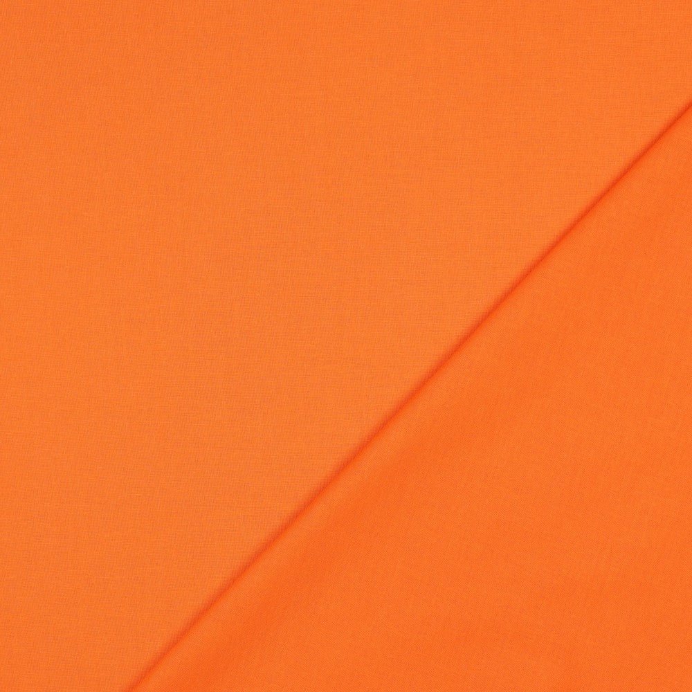Tissu premium 100 % coton - orange 125 g/m²