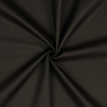 Premium 100% cotton fabric - chocolate brown 125 g/m²