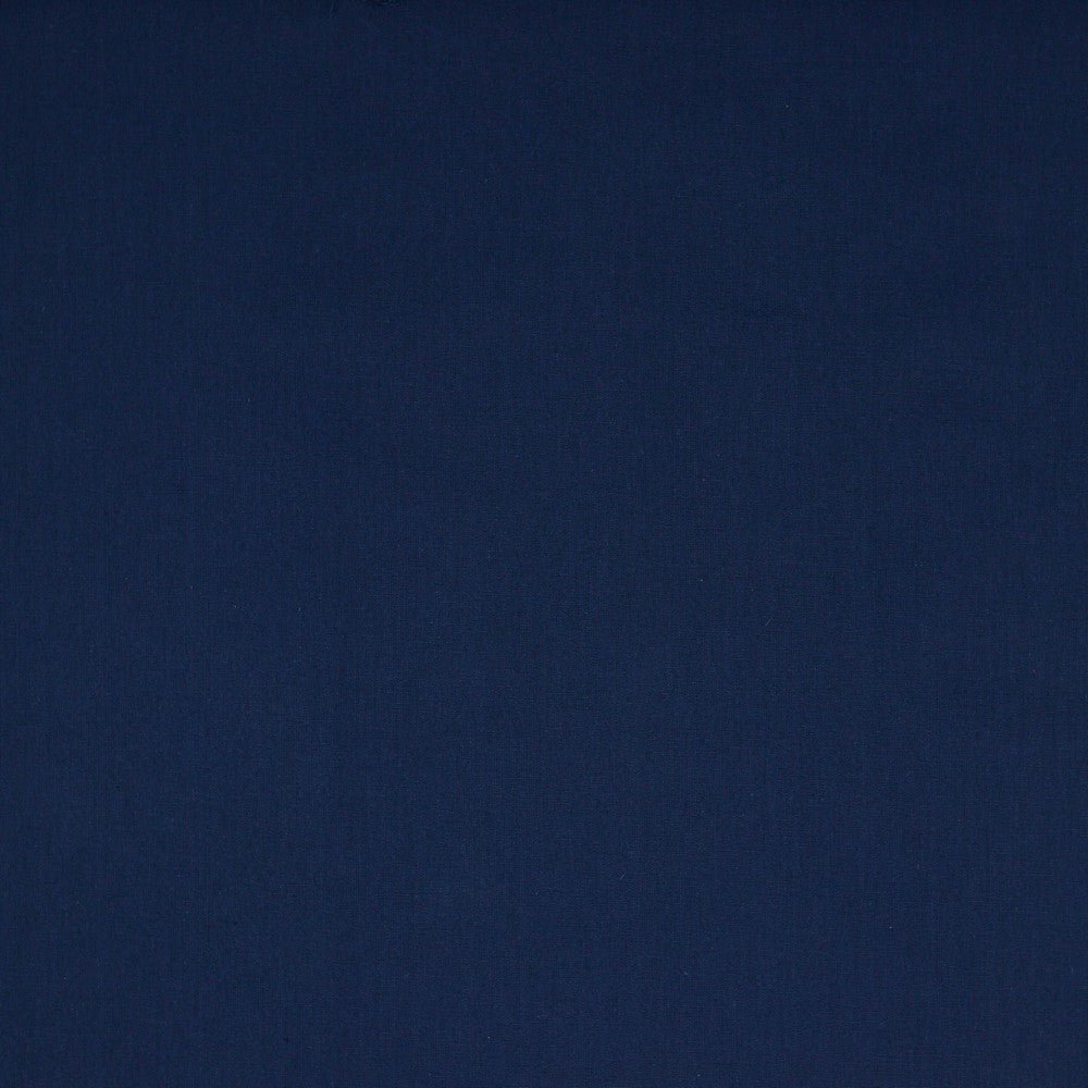Tissu premium 100 % coton - bleu foncé 125 g/m²