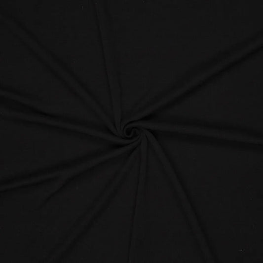 Tissu en laine mérinos premium d’Australie – noir – disponible en ligne chez Šarlotes audumi
