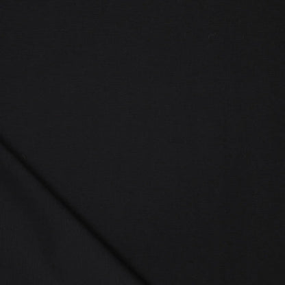 Image du tissu en laine mérinos Premium – noir – disponible en ligne chez Šarlotes audumi