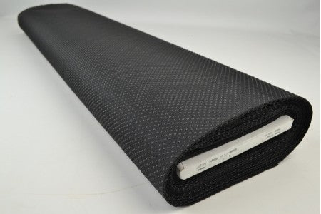 Image avec tissu antidérapant à points en caoutchouc - noir 100 g/m² – disponible chez Šarlotes audumi