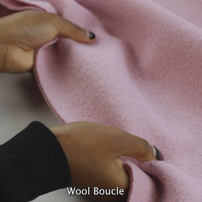 100 % Wolle – Lavendellila 390 g/m²