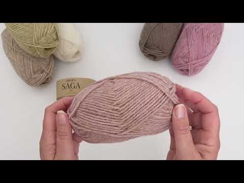 Fil à tricoter DROPS Saga - 50 g / 100 m