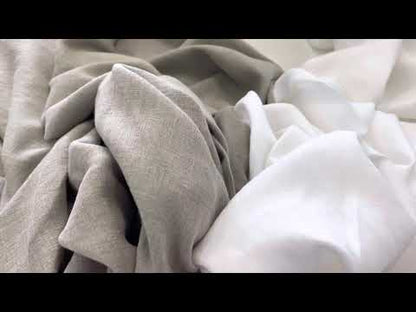 100% Softened linen-white 205 g/m²
