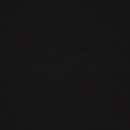 Image du tissu tricot Punta di Roma noir 320 g/m², disponible chez Šarlotes audumi