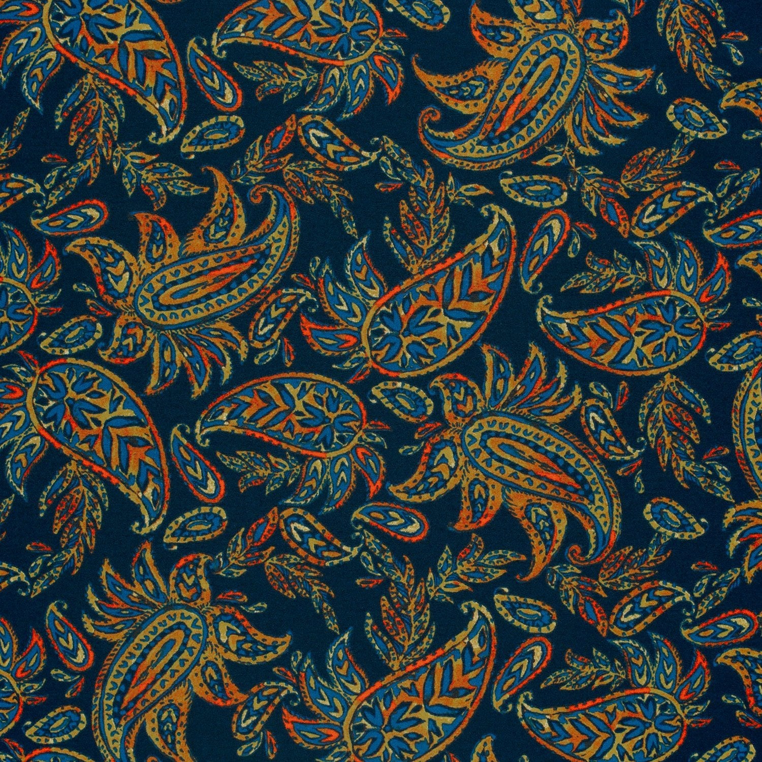 Image avec tissu tricot Punto di Roma à motif coloré 275 g/m² – disponible chez Šarlotes audumi