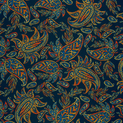 Image avec tissu tricot Punto di Roma à motif coloré 275 g/m² – disponible chez Šarlotes audumi