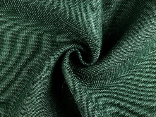 Image de tissu de lin brut – vert foncé, 280 g/m² – disponible en ligne chez Šarlotes audumi