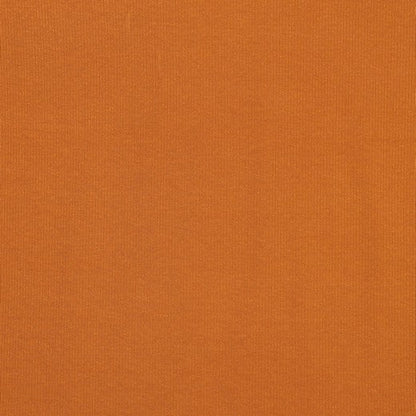 Ribbed cotton jersey (RIB JERSEY) - cognac 240 g/m²