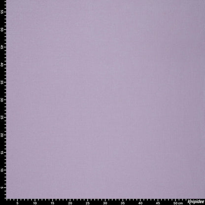 Image of Ribbed Cotton Jersey (RIB JERSEY) - lavender lilac 310 g/m² – available at Šarlotes audumi