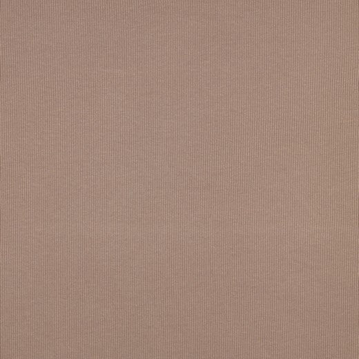 Rib jersey en coton côtelé (RIB JERSEY) - gris brun 240 g/m²