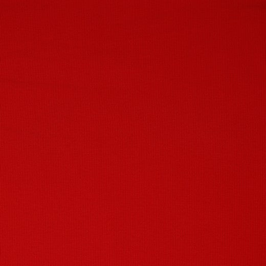 Ribbed cotton jersey (RIB JERSEY) - red 240 g/m²