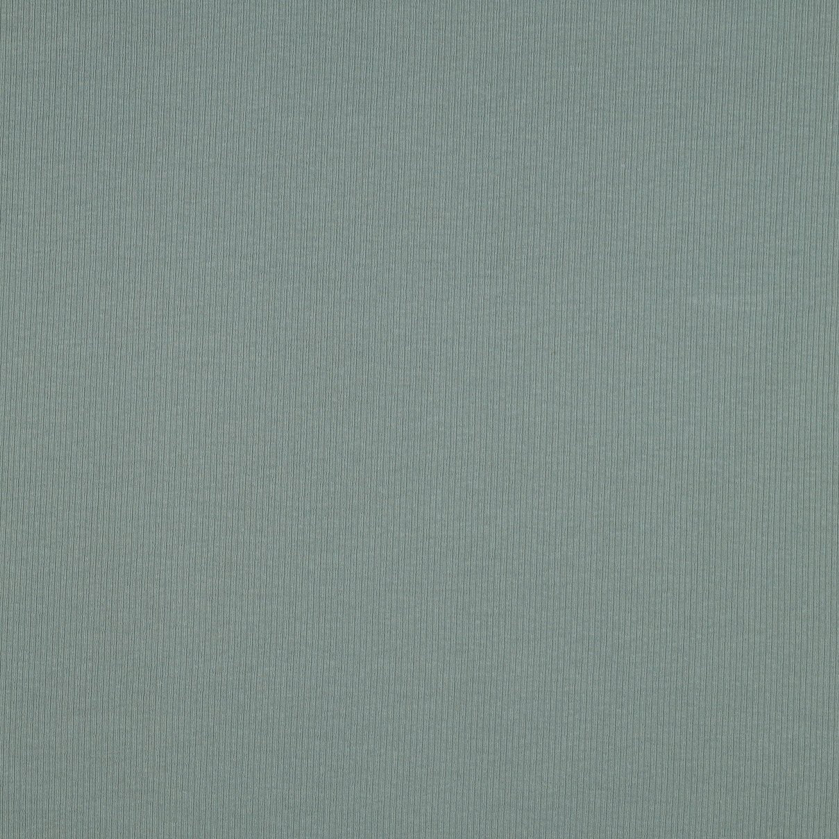 Ribbed cotton jersey (RIB JERSEY) - dark mint green 240 g/m²