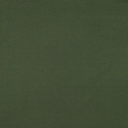 Ribbed cotton jersey (RIB JERSEY) - dark green 240 g/m²