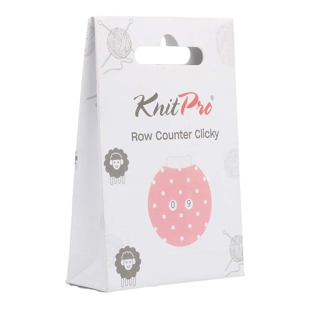 Image du compteur de rangs KnitPro Clicky – disponible chez Šarlotes audumi