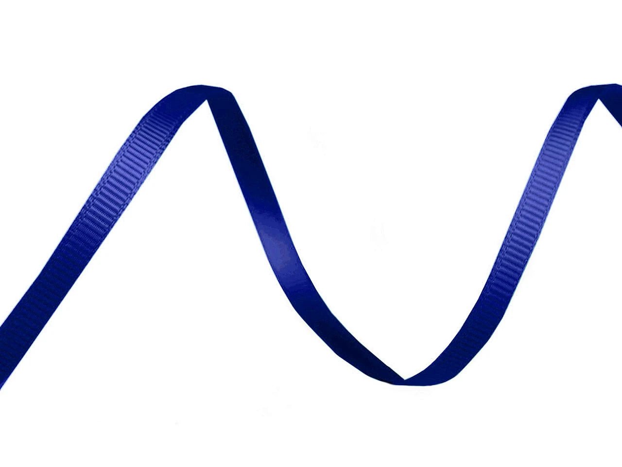 Ruban gros-grain 5 mm - bleu roi (rouleau de 30 m)