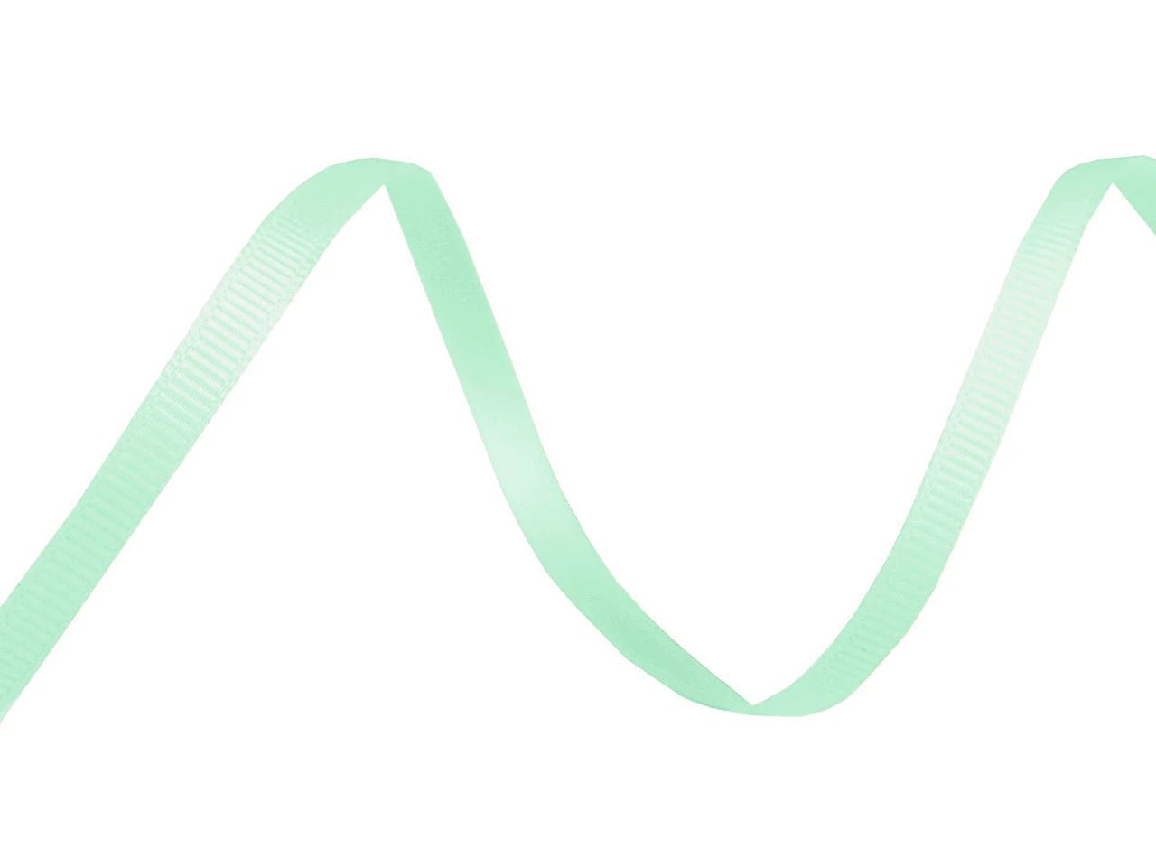 Grosgrain ribbon 5 mm - mint (30 m roll)