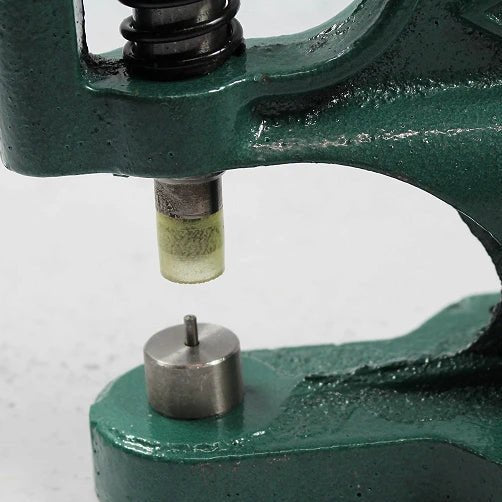 Hand press die set for metal snap buttons Ø10 / 12 / 15 mm