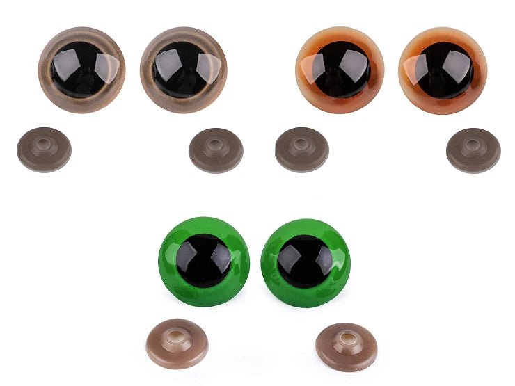 Spielzeugaugen Ø40 mm-braun (1 Paar)