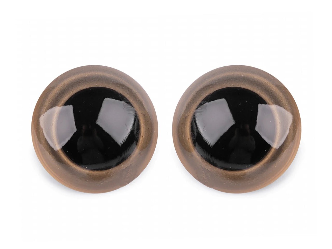 Spielzeugaugen Ø40 mm, braun (1 Paar)